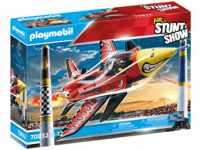 PLAYMOBIL 70832 Air Stuntshow Düsenjet Spielset, Mehrfarbig