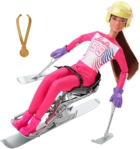 BARBIE Para Sport Ski Alpin Barbie Set inkl. Zubeh&ouml;r Spielzeugpuppe Mehrfarbig