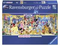 RAVENSBURGER Disney Gruppenfoto Panorama Puzzle Mehrfarbig
