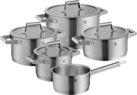 WMF 0732556040 Comfort Line, 9-teiliges Topf-Set Cromargan: Edelstahl Rostfrei 18/10