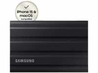SAMSUNG Portable SSD T7 Shield PC/Mac Festplatte, 4 TB SSD, extern, Schwarz