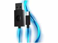 STEALTH USB Kabel (2x 2m) Play&Charge mit LED Beleuchtung USB-Kabel, Mehrfarbig