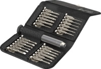 HAMA 24in1 Mini-Schraubendreher-Set, Schwarz