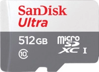 SANDISK Ultra UHS-I mit Adapter f&uuml;r Tablets, Micro-SDXC Speicherkarte, 512 GB, 120