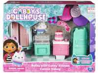 SPIN MASTER 37409 Gabby's Dollhouse Deluxe Room Cakeys Küche Spielset Mehrfarbig