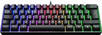 ISY IGK-3500, Mini Gaming Tastatur, Rubberdome, Sonstiges, Kabelgebunden, Schwarz