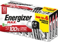 ENERGIZER Max Micro 18+6 St&uuml;ck, AAA Batterien