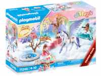 PLAYMOBIL 71246 Picknick mit Pegasuskutsche Spielset, Mehrfarbig