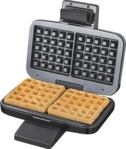 CLOER 1459 Br&uuml;ssler Waffeleisen Silber/Schwarz