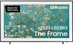 SAMSUNG GQ65LS03BGU The Frame QLED TV (Flat, 65 Zoll / 163 cm, UHD 4K, SMART TV,