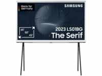 SAMSUNG GQ50LS01BGU The Serif QLED TV (Flat, 50 Zoll / 125 cm, UHD 4K, SMART TV,