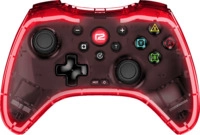 READY 2 GAMING Pro Pad X LED Editon Controller Transparent/Rot f&uuml;r Nintendo Switch,