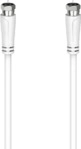 HAMA 90 dB, 5 m F-Stecker auf F-Stecker, SAT-Anschlusskabel,
