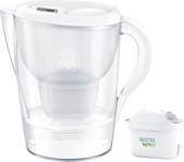 BRITA Marella XL inkl. 1 MAXTRA PRO All-in-1 Wasserfilter, Wei&szlig;