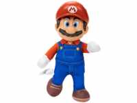 JAKKS PACIFIC Nintendo Super Mario Movie Roto Plüsch Mario, 35 cm Plüschfigur