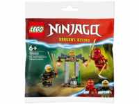 LEGO Ninjago 30650 Kais und Raptons Duell im Tempel Bausatz, Mehrfarbig