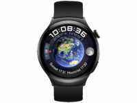 HUAWEI Watch 4 Active LTE 46mm Smartwatch Edelstahl Gehäuse, Fluoroelastomer