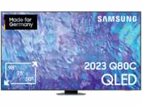 SAMSUNG GQ98Q80CATXZG, SAMSUNG GQ98Q80CAT QLED TV (Flat, 98 Zoll / 247 cm, UHD 4K,