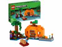 LEGO Minecraft 21248 Die Kürbisfarm Bausatz, Mehrfarbig