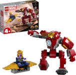 LEGO Marvel 76263 Iron Man Hulkbuster vs. Thanos Bausatz, Mehrfarbig