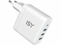 ISY IAC-5045, USB-C Power Delivery Schnellladegerät Universal 45 Watt, Weiß