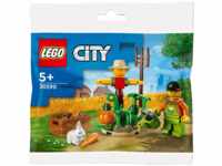 LEGO City 30590 Bauernhofgarten mit Vogelscheuche Bausatz, Mehrfarbig