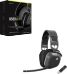CORSAIR HS80 Max, Over-ear Gaming Headset Bluetooth Stahlgrau