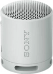 SONY SRS-XB100 Bluetooth Lautsprecher, Hellgrau, Wasserfest
