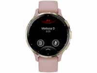 GARMIN VENU® 3s Smartwatch faserverstärktes Polymer Silikon, 18 mm, Dust
