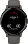 GARMIN VENU&reg; 3s Smartwatch faserverst&auml;rktes Polymer Silikon, 18 mm,