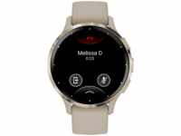 GARMIN VENU® 3s Smartwatch faserverstärktes Polymer Silikon, 18 mm, French