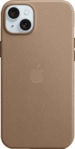 APPLE Feingewebe Case mit MagSafe, Backcover, Apple, iPhone&nbsp;15 Plus, Taupe