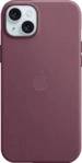 APPLE Feingewebe Case mit MagSafe, Backcover, Apple, iPhone&nbsp;15 Plus, Mulberry