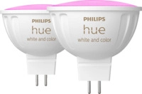 PHILIPS Hue White & Col. Amb. MR16 Doppelpack Smarte Glühbirne RGB PHILIPS Hue White & Col. Amb. MR16 Doppelpack Smarte Glühbirne RGB