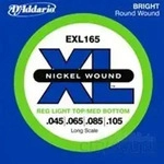 D'Addario Bass Nickel Roundwound EXL165 Long Scale
