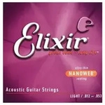 Elixir 11027 Saiten Westerngitarre 80/20 Bronze Nanoweb Custom-Light (11-52)