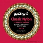 D'Addario EJ27N Classics Silver Wound/Clear Nylon