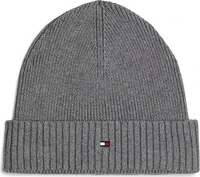 Tommy Hilfiger AM0AM12796, TOMMY HILFIGER M&uuml;tze - Haube hellgrau Herren