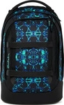 Satch 01322-90373-10, SATCH Schulrucksack Pack Caleido Blue schwarz