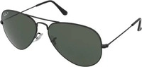Ray Ban 3025/62, RAY BAN Sonnenbrille Aviator 3025/62 schwarz
