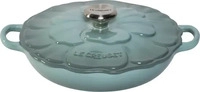 Le Creuset 21964267174430, LE CREUSET Gourmet Profitopf SIGNATURE BLUME 26cm Sea Salt
