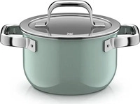 WMF 05 1979 5290, WMF Kochtopf FUSIONTEC MINERAL PRO 16cm/2L Eucalyptus Haze
