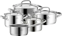 WMF 07 2055 6030, WMF Gourmet Plus Topf Set 5tlg silber