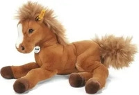 Steiff 070082, STEIFF Fenny Schlenker-Holsteiner 35cm braun