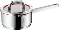 WMF 07 6316 6380, WMF Stielkasserolle mit Deckel 16cm Function 4 Cromargan silber