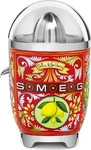 Smeg CJF01DGEU, SMEG Zitruspresse Dolce Gabbana CJF01DG (Rot/Dekor) bunt