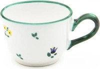 GMUNDNER KERAMIK TKGL10/321, GMUNDNER KERAMIK Kaffeetasse glatt Streublumen 0,19l