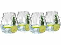 RIEDEL Gin Tonic Glas 4er Set OPTICAL O 762ml transparent