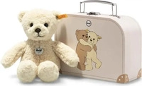 Steiff 114038, STEIFF Mila Teddyb&auml;r im Koffer creme