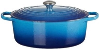 Le Creuset 21178332202430, LE CREUSET Br&auml;ter oval 33cm/7,5l SIGNATURE Azure...